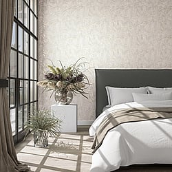 Galerie Wallcoverings Product Code: 34284 - Urban Textures Wallpaper Collection Galerie Wallcoverings Product Code 34284 - Urban Textures Wallpaper Collection - Beige Colours - Leaf Design