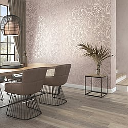 Galerie Wallcoverings Product Code: 34285 - Urban Textures Wallpaper Collection Galerie Wallcoverings Product Code 34285 - Urban Textures Wallpaper Collection - Dusky Pink Colours - Leaf Design