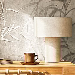 Galerie Wallcoverings Product Code: 34286 - Urban Textures Wallpaper Collection Galerie Wallcoverings Product Code 34286 - Urban Textures Wallpaper Collection - Warm Grey Colours - Leaf Design