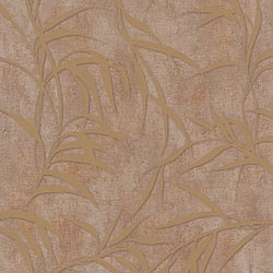 Galerie Wallcoverings Product Code: 34288 - Urban Textures Wallpaper Collection Galerie Wallcoverings Product Code 34288 - Urban Textures Wallpaper Collection - Copper Gold Colours - Leaf Design