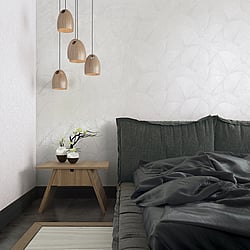 Galerie Wallcoverings Product Code: 34507 - Kumano Wallpaper Collection Galerie Wallcoverings Product Code 34507 - Kumano Wallpaper Collection - White Colours - Palm Leaf Design