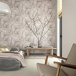 Galerie Wallcoverings Product Code: 34511 - Kumano Wallpaper Collection Galerie Wallcoverings Product Code 34511 - Kumano Wallpaper Collection - Rose Colours - Palm Leaf Design