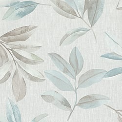 Galerie Wallcoverings Product Code: 34709 - The New Design Book Wallpaper Collection Galerie Wallcoverings Product Code 34709 - The New Design Book Wallpaper Collection - Grey,Turquoise Colours - Twig Leaf Design