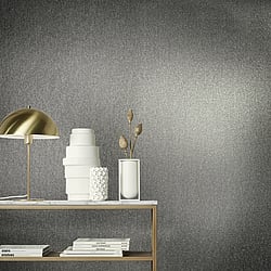 Galerie Wallcoverings Product Code: 34954 - Eclectic Wallpaper Collection Galerie Wallcoverings Product Code 34954 - Eclectic Wallpaper Collection - Anthracite Colours - Metallic look Design