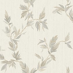 Galerie Wallcoverings Product Code 35913 - Ornamenta Wallpaper Collection - Beige Cream Colours - Thin Leaf Design