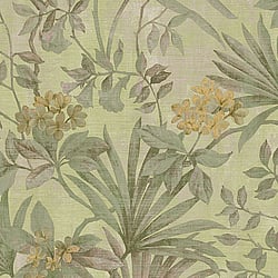 Galerie Wallcoverings Product Code: 3705 - Tendenza Wallpaper Collection Galerie Wallcoverings Product Code 3705 - Tendenza Wallpaper Collection - Acid Green Colours - Botanical Print Design