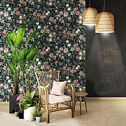 Galerie Wallcoverings Product Code: 3713 - Tendenza Wallpaper Collection Galerie Wallcoverings Product Code 3713 - Tendenza Wallpaper Collection - Green Colours - Fiore Floral Design