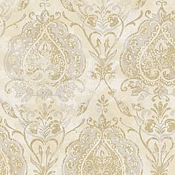 Galerie Wallcoverings Product Code: 3721 - Tendenza Wallpaper Collection Galerie Wallcoverings Product Code 3721 - Tendenza Wallpaper Collection - Light Yellow Colours - Floral Damask Design