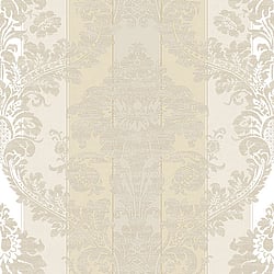 Galerie Wallcoverings Product Code: 3911 - Italian Damasks 3 Wallpaper Collection Galerie Wallcoverings Product Code 3911 - Italian Damasks 3 Wallpaper Collection - Light Gold Cream Beige Colours - Damask Stripe Design