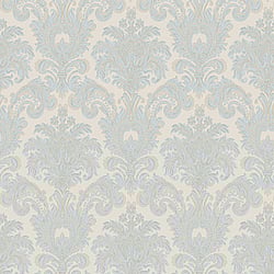 Galerie Wallcoverings Product Code: 3936 - Italian Damasks 3 Wallpaper Collection Galerie Wallcoverings Product Code 3936 - Italian Damasks 3 Wallpaper Collection - Blue Beige Cream Colours - Damask Design