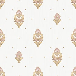 Galerie Wallcoverings Product Code: 42514 - Opulence Wallpaper Collection Galerie Wallcoverings Product Code 42514 - Opulence Wallpaper Collection - Pink Gold Colours - Italian Motif Design