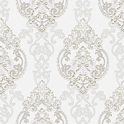 Galerie Wallcoverings Product Code: 42520 - Opulence Wallpaper Collection Galerie Wallcoverings Product Code 42520 - Opulence Wallpaper Collection - Grey Colours - Large Damask Design
