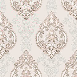 Galerie Wallcoverings Product Code: 42524 - Opulence Wallpaper Collection Galerie Wallcoverings Product Code 42524 - Opulence Wallpaper Collection - Pink Colours - Large Damask Design