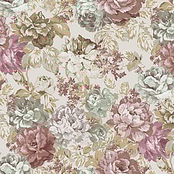 Galerie Wallcoverings Product Code: 42534 - Opulence Wallpaper Collection Galerie Wallcoverings Product Code 42534 - Opulence Wallpaper Collection - Pink Green Gold Colours - Italian Floral Design