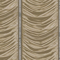Galerie Wallcoverings Product Code: 42547 - Opulence Wallpaper Collection Galerie Wallcoverings Product Code 42547 - Opulence Wallpaper Collection - Gold Colours - Drape Effect Design
