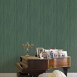 Galerie Wallcoverings Product Code: 42565 - Italian Textures 3 Wallpaper Collection Galerie Wallcoverings Product Code 42565 - Italian Textures 3 Wallpaper Collection - Dark Green Colours - Pleated Texture Design
