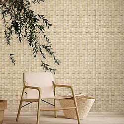 Galerie Wallcoverings Product Code: 45740 - Woods And Wicker Wallpaper Collection Galerie Wallcoverings Product Code 45740 - Woods And Wicker Wallpaper Collection - Beige Colours - 3D optics Design