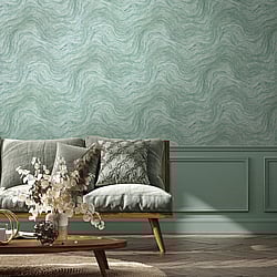 Galerie Wallcoverings Product Code: 45759 - Bricks And More Wallpaper Collection Galerie Wallcoverings Product Code 45759 - Bricks And More Wallpaper Collection - Green Colours - Marble optic Design