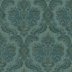 Galerie Wallcoverings Product Code: 4615 - Italian Glamour Wallpaper Collection Galerie Wallcoverings Product Code 4615 - Italian Glamour Wallpaper Collection - Green Colours - Italian Damask Design