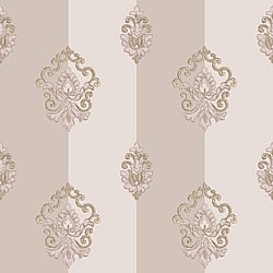Galerie Wallcoverings Product Code: 4624 - Italian Glamour Wallpaper Collection Galerie Wallcoverings Product Code 4624 - Italian Glamour Wallpaper Collection - Pink Colours - Damask Stripe Design