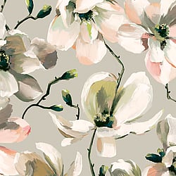 Galerie Wallcoverings Product Code: 47464 - Flora Wallpaper Collection Galerie Wallcoverings Product Code 47464 - Flora Wallpaper Collection - Beige, White, Orange Colours - Cherry Blossom Design