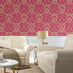 Galerie Wallcoverings Product Code: 47501 - Ornamenta 2 Wallpaper Collection Galerie Wallcoverings Product Code 47501 - Ornamenta 2 Wallpaper Collection - Pink Colours - Ornamenta Damask Design