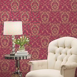 Galerie Wallcoverings Product Code: 47501 - Ornamenta 2 Wallpaper Collection Galerie Wallcoverings Product Code 47501 - Ornamenta 2 Wallpaper Collection - Pink Colours - Ornamenta Damask Design