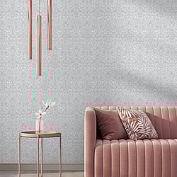 Galerie Wallcoverings Product Code: 47608 - Heritage Wallpaper Collection Galerie Wallcoverings Product Code 47608 - Heritage Wallpaper Collection - white Colours - Batik Design