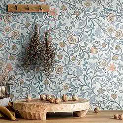 Galerie Wallcoverings Product Code: 47627 - Heritage Wallpaper Collection Galerie Wallcoverings Product Code 47627 - Heritage Wallpaper Collection - blue Colours - Botanic Design
