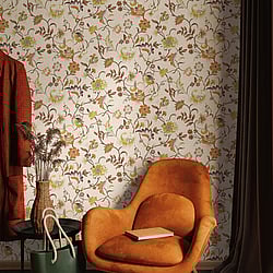 Galerie Wallcoverings Product Code: 47646 - Heritage Wallpaper Collection Galerie Wallcoverings Product Code 47646 - Heritage Wallpaper Collection - rose Colours - Floral Design