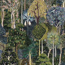 Galerie Wallcoverings Product Code: 47650 - Heritage Wallpaper Collection Galerie Wallcoverings Product Code 47650 - Heritage Wallpaper Collection - green Colours - Jungle Design