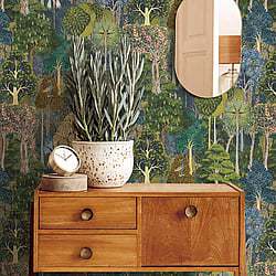 Galerie Wallcoverings Product Code: 47650 - Heritage Wallpaper Collection Galerie Wallcoverings Product Code 47650 - Heritage Wallpaper Collection - green Colours - Jungle Design