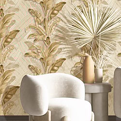 Galerie Wallcoverings Product Code: 49302 - Stratum Wallpaper Collection Galerie Wallcoverings Product Code 49302 - Stratum Wallpaper Collection - beige gold Colours - Palma Design