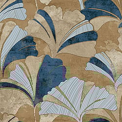 Galerie Wallcoverings Product Code: 49326 - Stratum Wallpaper Collection Galerie Wallcoverings Product Code 49326 - Stratum Wallpaper Collection - light blue blue gold Colours - Ginko Design