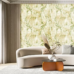Galerie Wallcoverings Product Code: 49355 - Italian Textures 3 Wallpaper Collection Galerie Wallcoverings Product Code 49355 - Italian Textures 3 Wallpaper Collection - gold green Colours - Marmo Design