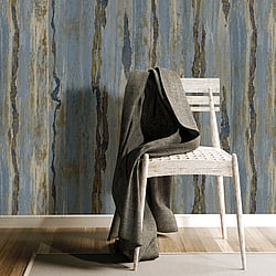 Galerie Wallcoverings Product Code: 49364 - Italian Textures 3 Wallpaper Collection Galerie Wallcoverings Product Code 49364 - Italian Textures 3 Wallpaper Collection - blue gold Colours - Verticale Design