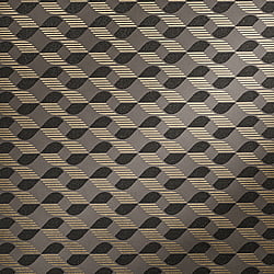 Galerie Wallcoverings Product Code: 51210 - Universe Wallpaper Collection Galerie Wallcoverings Product Code 51210 - Universe Wallpaper Collection - Brown Gold Colours - Venus Umber Brown Design