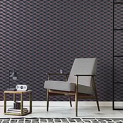 Galerie Wallcoverings Product Code: 51211 - Universe Wallpaper Collection Galerie Wallcoverings Product Code 51211 - Universe Wallpaper Collection - Blue Black Bronze Colours - Venus Ocean blue Design