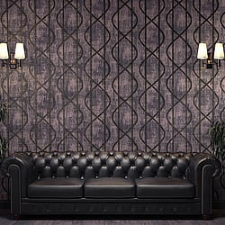Galerie Wallcoverings Product Code: 51214 - Universe Wallpaper Collection Galerie Wallcoverings Product Code 51214 - Universe Wallpaper Collection - Purple Pink Black Colours - Saturn Ocean Blue Design