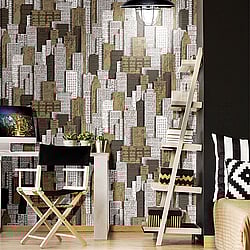 Galerie Wallcoverings Product Code: 5608 - City Life Wallpaper Collection Galerie Wallcoverings Product Code 5608 - City Life Wallpaper Collection -