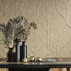 Galerie Wallcoverings Product Code: 63420 - Natural Opulence Wallpaper Collection Galerie Wallcoverings Product Code 63420 - Natural Opulence Wallpaper Collection - Copper Colours - Paper Geo Design
