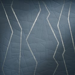 Galerie Wallcoverings Product Code: 64636 - Slow Living Wallpaper Collection Galerie Wallcoverings Product Code 64636 - Slow Living Wallpaper Collection - Navy Silver Blue Colours - Connection Night Blue Design