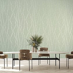 Galerie Wallcoverings Product Code: 64637 - Slow Living Wallpaper Collection Galerie Wallcoverings Product Code 64637 - Slow Living Wallpaper Collection - Green Silver Colours - Connection Wasabi Green Design