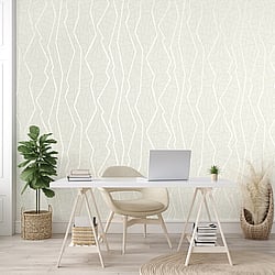 Galerie Wallcoverings Product Code: 64639 - Slow Living Wallpaper Collection Galerie Wallcoverings Product Code 64639 - Slow Living Wallpaper Collection - Linen White Colours - Connection Linen White Design