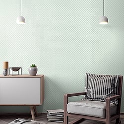 Galerie Wallcoverings Product Code: 64668 - Slow Living Wallpaper Collection Galerie Wallcoverings Product Code 64668 - Slow Living Wallpaper Collection - Teal Blue Gold Colours - Balance Frost Mint Design