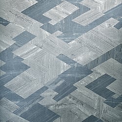 Galerie Wallcoverings Product Code: 64678 - Slow Living Wallpaper Collection Galerie Wallcoverings Product Code 64678 - Slow Living Wallpaper Collection - Blue Light Blue Silver Colours - Ralph Night blue Design