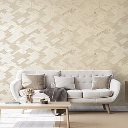 Galerie Wallcoverings Product Code: 64680 - Slow Living Wallpaper Collection Galerie Wallcoverings Product Code 64680 - Slow Living Wallpaper Collection - Beige Colours - Ralph Sand Gold Design