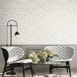 Galerie Wallcoverings Product Code: 64857 - Urban Classics Wallpaper Collection Galerie Wallcoverings Product Code 64857 - Urban Classics Wallpaper Collection - Notting Hill / Loft Damask Design