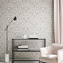 Galerie Wallcoverings Product Code: 64858 - Urban Classics Wallpaper Collection Galerie Wallcoverings Product Code 64858 - Urban Classics Wallpaper Collection - Notting Hill / Loft Damask Design