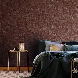 Galerie Wallcoverings Product Code: 64938 - Feel Wallpaper Collection Galerie Wallcoverings Product Code 64938 - Feel Wallpaper Collection - Red Pink Silver Brown Colours - Scratched Plaster Design